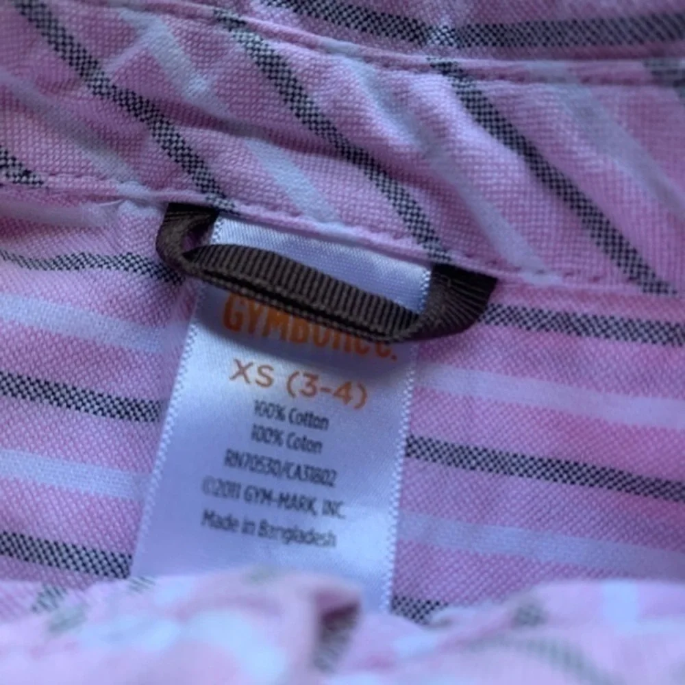 Gymboree button down shirt xs (3-4)